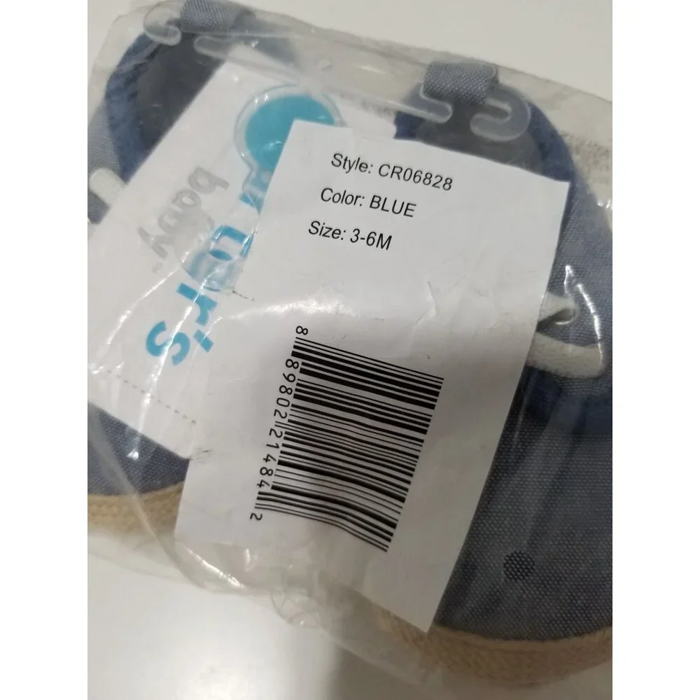Carter's Sneaker Baby Shoes Baby Boy Color Blue - Size 3-6M‎